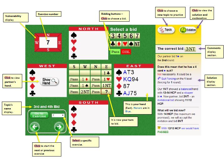 Learn Bridge Online - Practice Hand play, Bidding and Defense, Best e  Bridge